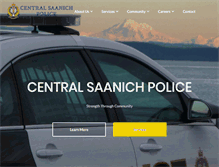 Tablet Screenshot of cspolice.ca